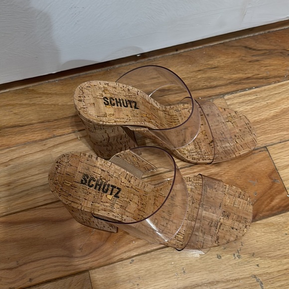 ✨Schutz Cork Heels✨ - Picture 2 of 3